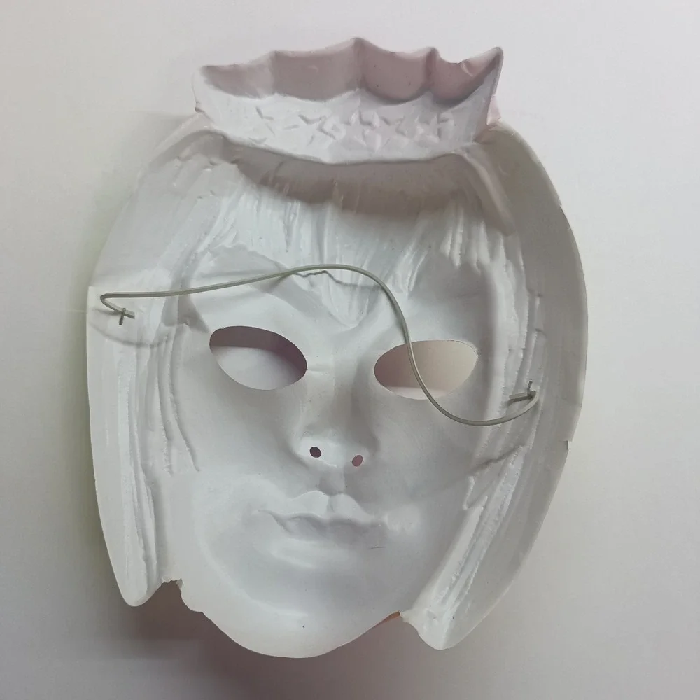 Vintage 1984 Collegeville C.F. & Mfg Princess Halloween Costume With Mask‎